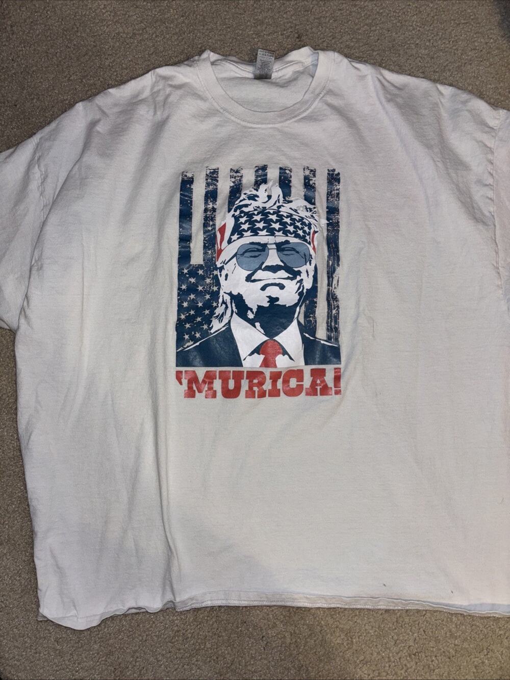Donald Trump ‘Murica T-shirt 5XL